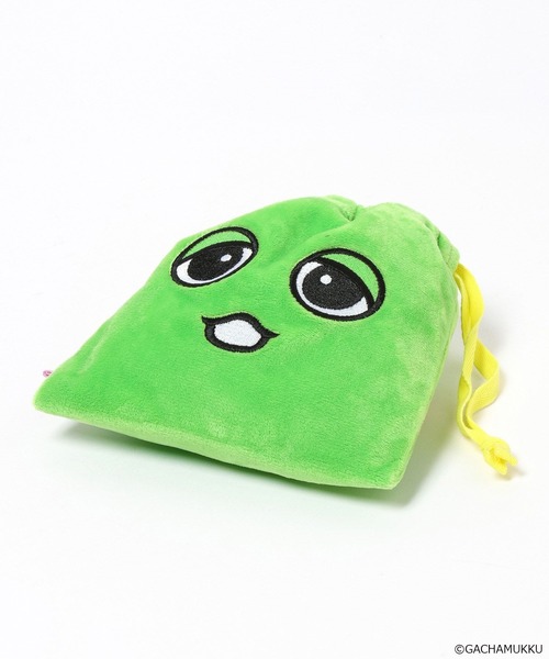 Me%（ミィパーセント）の「【ガチャピン・ムック/ガーとムー】キンチャクポーチ　650248（ポーチ・レディース・その他4/ホワイト/その他3/その他1・FREE）」の22枚目の写真