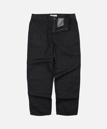 ARMY DENIM FATIGUE PANTS _ BLACK