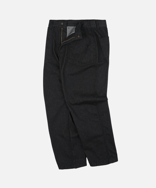 FRIZMWORKS（フリズムワークス）の「ARMY DENIM FATIGUE PANTS _ BLACK（デニムパンツ・メンズ・その他・SMALL/MEDIUM/LARGE/X-LARGE）」の2枚目の写真