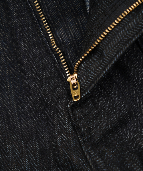 FRIZMWORKS（フリズムワークス）の「ARMY DENIM FATIGUE PANTS _ BLACK（デニムパンツ・メンズ・その他・SMALL/MEDIUM/LARGE/X-LARGE）」の6枚目の写真