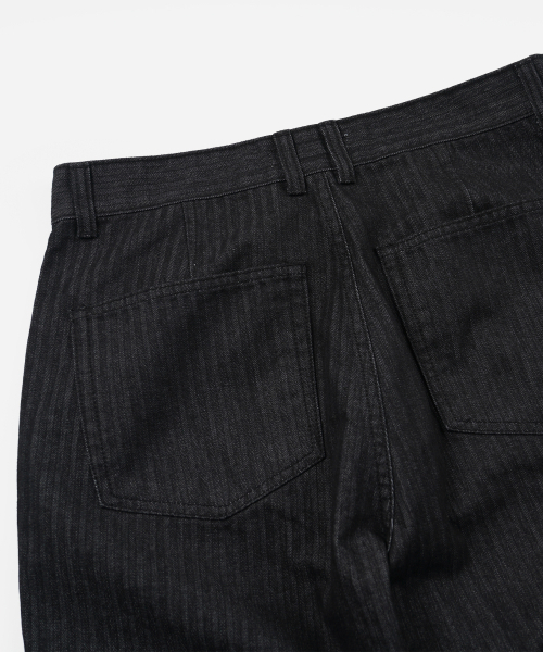 FRIZMWORKS（フリズムワークス）の「ARMY DENIM FATIGUE PANTS _ BLACK（デニムパンツ・メンズ・その他・SMALL/MEDIUM/LARGE/X-LARGE）」の8枚目の写真