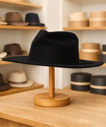 SPINNS | ウールフェドラハット/中折れハット/ワイドブリム(つば広)(ハット)