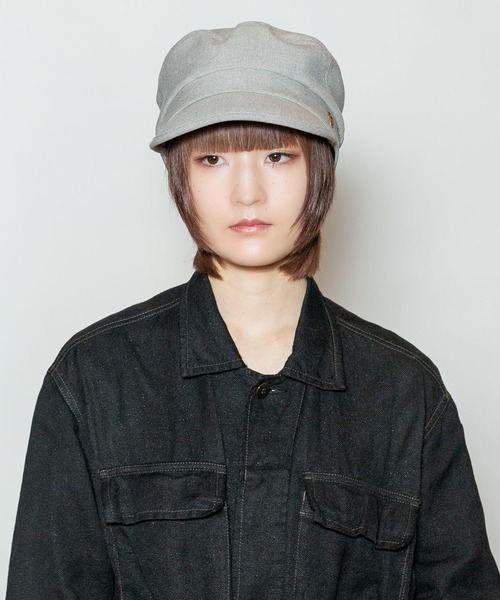 CA4LA(カシラ)の「MATIN 2(キャスケット・メンズ・ベージュ/ネイビー/ブラック・ONESIZE)」の12枚目の写真