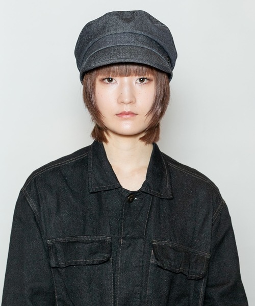 CA4LA(カシラ)の「MATIN 2(キャスケット・メンズ・ベージュ/ネイビー/ブラック・ONESIZE)」の13枚目の写真