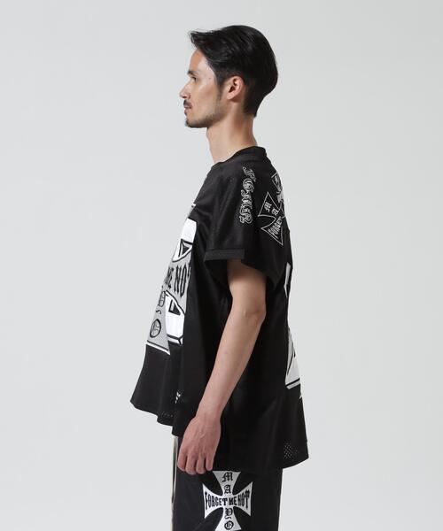 ROYAL FLASH（ロイヤルフラッシュ）の「MAYO/メイヨー/刺繍ゲームシャツ（Tシャツ/カットソー・メンズ・ブラック・M）」の9枚目の写真