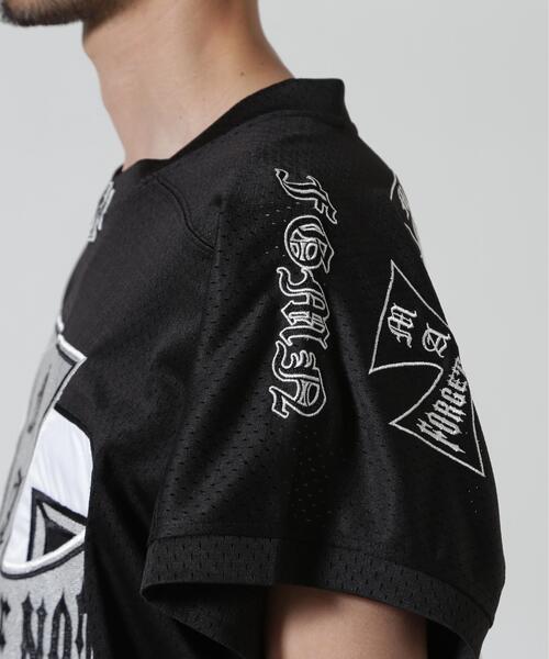 ROYAL FLASH（ロイヤルフラッシュ）の「MAYO/メイヨー/刺繍ゲームシャツ（Tシャツ/カットソー・メンズ・ブラック・M）」の13枚目の写真