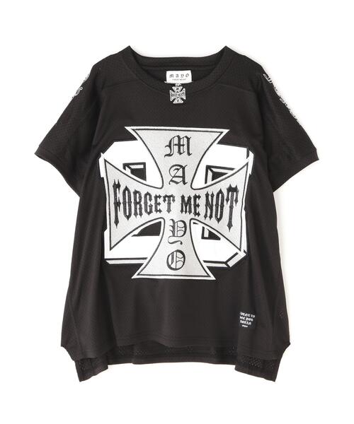 ROYAL FLASH（ロイヤルフラッシュ）の「MAYO/メイヨー/刺繍ゲームシャツ（Tシャツ/カットソー・メンズ・ブラック・M）」の17枚目の写真