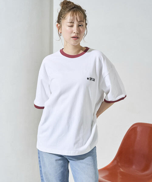 CONVERSE（コンバース）の「CONVERSE/コンバース 別注 アーカイブグラフィック TEE（Tシャツ/カットソー・メンズ・グレー/ブラック/グリーン/ホワイト系その他/ホワイト/ネイビー・MEDIUM/SMALL/LARGE）」の8枚目の写真