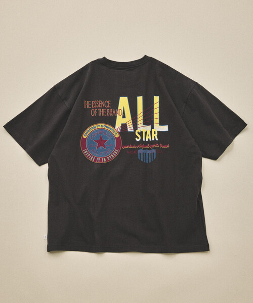 CONVERSE（コンバース）の「CONVERSE/コンバース 別注 アーカイブグラフィック TEE（Tシャツ/カットソー・メンズ・グレー/ブラック/グリーン/ホワイト系その他/ホワイト/ネイビー・MEDIUM/SMALL/LARGE）」の15枚目の写真