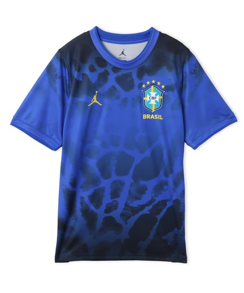 JORDAN BRAND(ジョーダンブランド)の「JORDAN BRAND M JM DF ACDPR SS PM TOP / ジョーダン ブランド ブラジル アカデミー プロ プレマッチ Dri-FIT SS トップ【SP】(Tシャツ/カットソー・メンズ・ブルー・L/S/M/XL/XXL)」の1枚目の写真