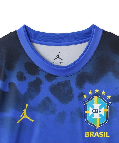 JORDAN BRAND(ジョーダンブランド)の「JORDAN BRAND M JM DF ACDPR SS PM TOP / ジョーダン ブランド ブラジル アカデミー プロ プレマッチ Dri-FIT SS トップ【SP】(Tシャツ/カットソー・メンズ・ブルー・L/S/M/XL/XXL)」の3枚目の写真