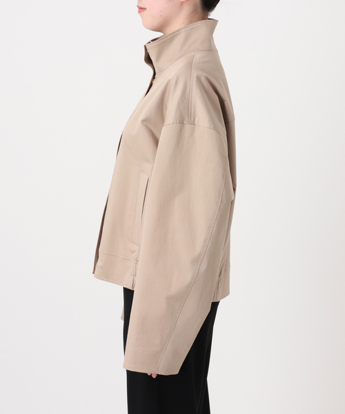 Deuxieme Classe（ドゥーズィエムクラス）の「Stand Collar ブルゾン（その他アウター・レディース・ベージュ・FREE）」の12枚目の写真