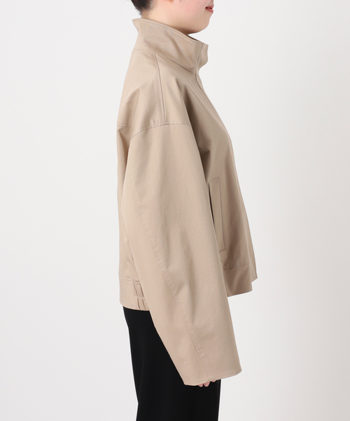 Deuxieme Classe（ドゥーズィエムクラス）の「Stand Collar ブルゾン（その他アウター・レディース・ベージュ・FREE）」の14枚目の写真