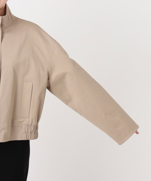 Deuxieme Classe（ドゥーズィエムクラス）の「Stand Collar ブルゾン（その他アウター・レディース・ベージュ・FREE）」の15枚目の写真