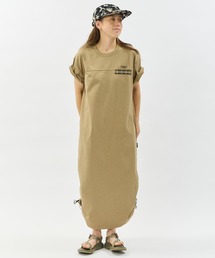 PENDLETON（ペンドルトン）の「PENDLETON/ペンドルトン ショートスリーブ カルキュロ ミッドウェイトジャージー ドレス（ドレス）」