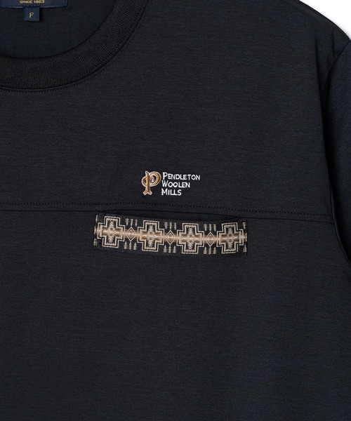 PENDLETON(ペンドルトン)の「PENDLETON/ペンドルトン ショートスリーブ カルキュロ ミッドウェイトジャージー ドレス(ドレス・メンズ・タン/ブラック/カーキ・ONE SIZE)」の11枚目の写真