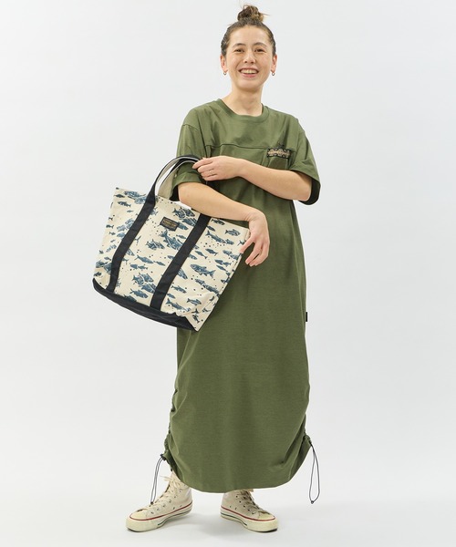 PENDLETON(ペンドルトン)の「PENDLETON/ペンドルトン ショートスリーブ カルキュロ ミッドウェイトジャージー ドレス(ドレス・メンズ・タン/ブラック/カーキ・ONE SIZE)」の17枚目の写真