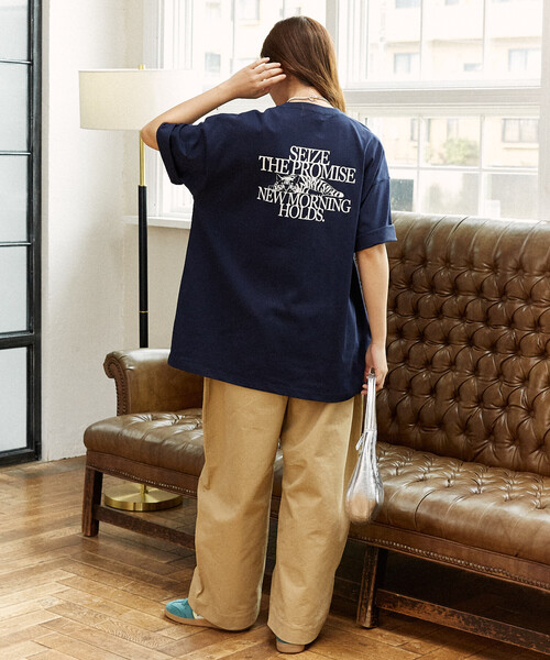 PUBLUX(パブリュクス)の「PUBLUX/パブリュクス <機能性素材>PROMISE キャット プリント Tシャツ 限定展開(Tシャツ/カットソー・レディース・ピンク/ホワイト/ブラック/ネイビー・LARGE/MEDIUM/SMALL)」の9枚目の写真