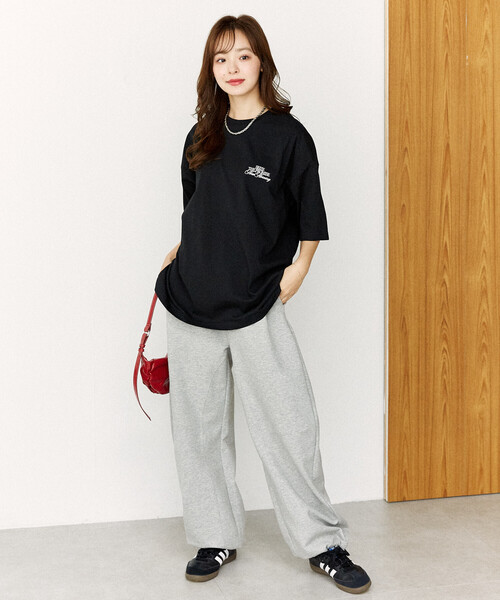 PUBLUX(パブリュクス)の「PUBLUX/パブリュクス <機能性素材>PROMISE キャット プリント Tシャツ 限定展開(Tシャツ/カットソー・レディース・ピンク/ホワイト/ブラック/ネイビー・LARGE/MEDIUM/SMALL)」の21枚目の写真