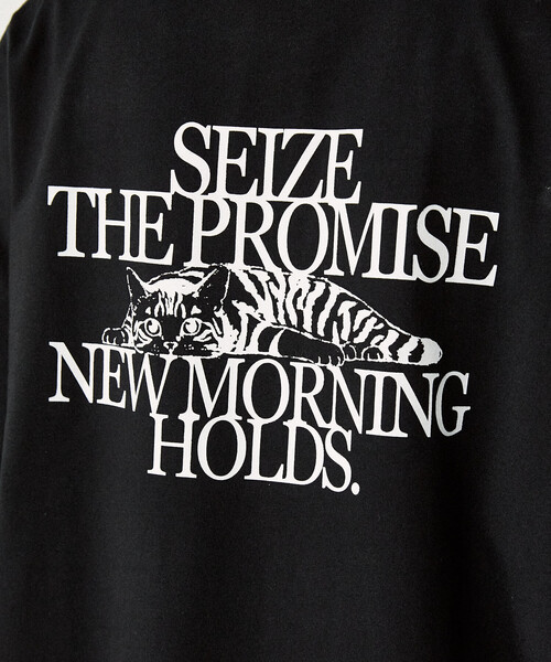 PUBLUX(パブリュクス)の「PUBLUX/パブリュクス <機能性素材>PROMISE キャット プリント Tシャツ 限定展開(Tシャツ/カットソー・レディース・ピンク/ホワイト/ブラック/ネイビー・LARGE/MEDIUM/SMALL)」の16枚目の写真