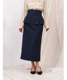 fifth | 【cho____07セレクト】 ファスナー付きペプラムナロースカート(スカート)