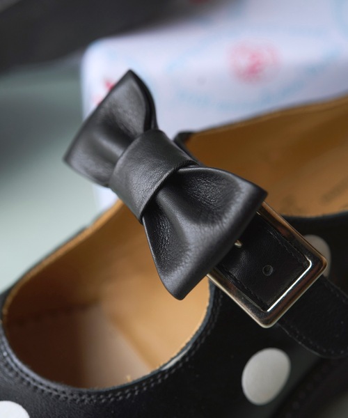 JUCO.（ジュコ）の「フォーユーストラップシューズ（ブーツ・レディース・ブラック×ホワイト・23cm/23.5cm/24cm/24.5cm/25cm）」の9枚目の写真