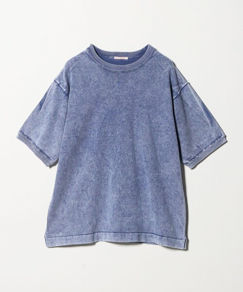 RYE TENDER(ライテンダー)の「<RYE TENDER>SUNRAY TEE サンレイティー ニットT 半袖ニット(ニット/セーター・メンズ・ブラック/ネイビー・2/1)」の7枚目の写真