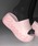 me+em select�i�~�[���Z���N�g�j�́u���^�����O���S����X���C�h�T���_�� �^ lettering logo platform slide sandals�i�T���_���j�v�b�s���N