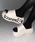 me+em select�i�~�[���Z���N�g�j�́u���^�����O���S����X���C�h�T���_�� �^ lettering logo platform slide sandals�i�T���_���j�v�b�A�C�{���[