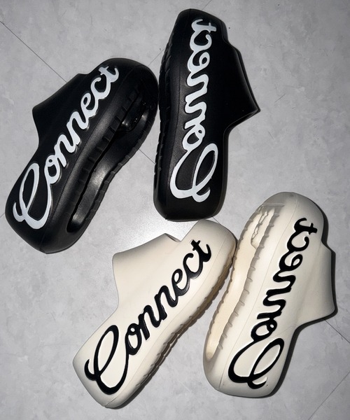 me+em select(ミームセレクト)の「レタリングロゴ厚底スライドサンダル / lettering logo platform slide sandals(サンダル・レディース・アイボリー/ブラック/ピンク・LARGE/MEDIUM/SMALL)」の7枚目の写真