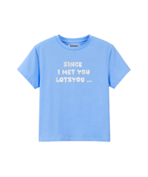 lotsyou_I MET YOU Tee Sky Blue