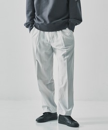 IRENISA（イレニサ）の「【irenisa/イレニサ】別注ONE TUCKS STRAIGHT TROUSERS（スラックス）」
