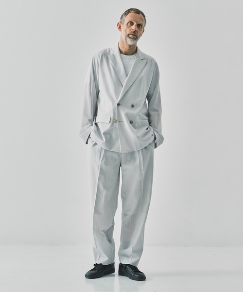 irenisa/イレニサ】別注ONE TUCKS STRAIGHT TROUSERS（スラックス