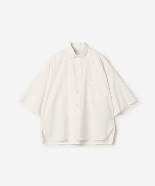 TICCA(ティッカ)の「TICCA | 〈別注〉 スクエア 半袖ダブルカフスシャツ WOMEN(シャツ/ブラウス・レディース・ホワイト・F)」の12枚目の写真