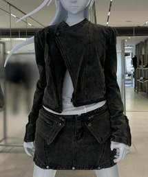OJOS（オホス）の「【OJOS】Detachable Span Denim Jacket / 【オホス】2ウェイストレッチデニムジャケット（デニムジャケット）」