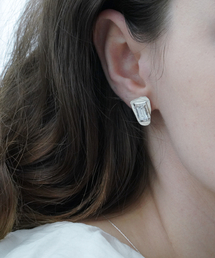 OVERGREY（オーバー グレイ）の「Truth Mirror Earrrings - M（ピアス（両耳用））」