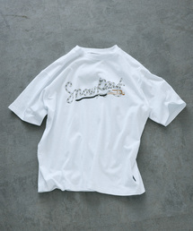 Snow Peak / スノーピーク 別注 ペグ＆ロープ ロゴTシャツ