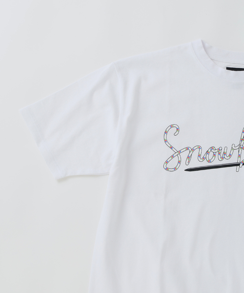 Snow Peak（スノーピーク）の「Snow Peak / スノーピーク 別注 ペグ＆ロープ ロゴTシャツ（Tシャツ/カットソー・メンズ・チャコールグレー/ホワイト・SMALL/MEDIUM/LARGE）」の12枚目の写真