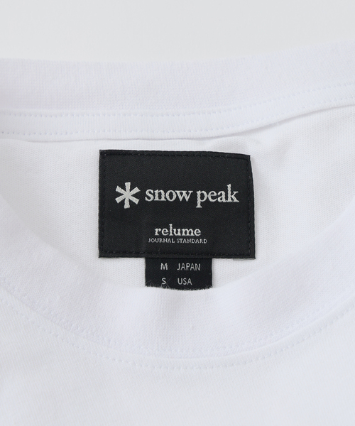 Snow Peak（スノーピーク）の「Snow Peak / スノーピーク 別注 ペグ＆ロープ ロゴTシャツ（Tシャツ/カットソー・メンズ・チャコールグレー/ホワイト・SMALL/MEDIUM/LARGE）」の17枚目の写真