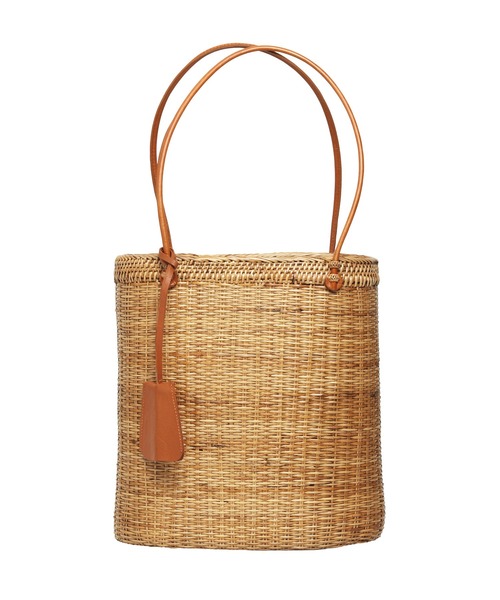HIGHTIDE（ハイタイド）の「toca PLAIN ATA BAG トーカ アタ バッグ カゴバッグ ハンド（かごバッグ・レディース・ブラック/ブラウン・FREE）」の6枚目の写真