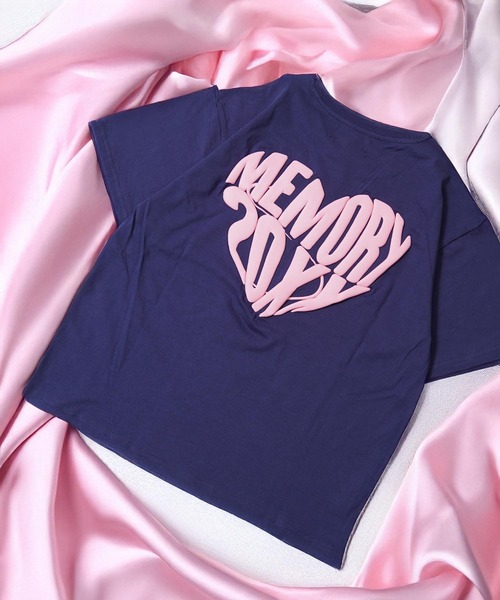 #MEMORY(メモリー)の「【MEMORY】ハートロゴ ヘビーウェイトTシャツ / Heart Logo Heavyweight T-Shirt(Tシャツ/カットソー・メンズ・ホワイト/ネイビー/ブラック・M/L/XL)」の1枚目の写真