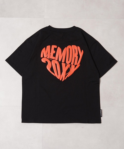 #MEMORY(メモリー)の「【MEMORY】ハートロゴ ヘビーウェイトTシャツ / Heart Logo Heavyweight T-Shirt(Tシャツ/カットソー・メンズ・ホワイト/ネイビー/ブラック・M/L/XL)」の19枚目の写真