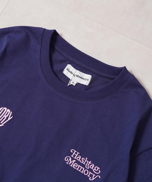 #MEMORY(メモリー)の「【MEMORY】ハートロゴ ヘビーウェイトTシャツ / Heart Logo Heavyweight T-Shirt(Tシャツ/カットソー・メンズ・ホワイト/ネイビー/ブラック・M/L/XL)」の5枚目の写真