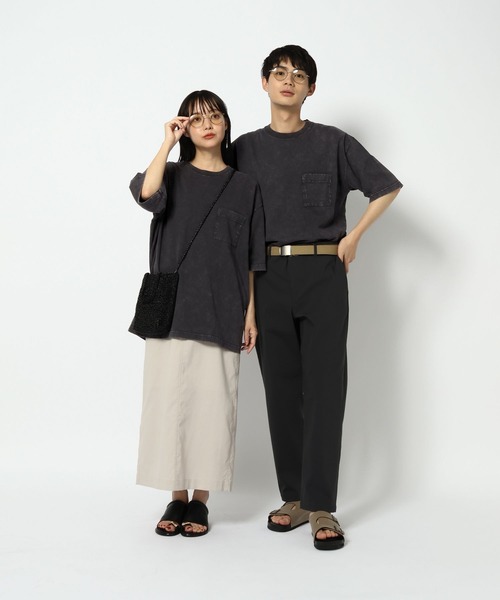 GLOBAL WORK(グローバルワーク)の「フェードカコウTシャツ/半袖TEE/678437(Tシャツ/カットソー・メンズ・ライトグリーン/チャコールグレー/イエロー系その他3・LARGE/MEDIUM/SMALL/X-LARGE)」の6枚目の写真
