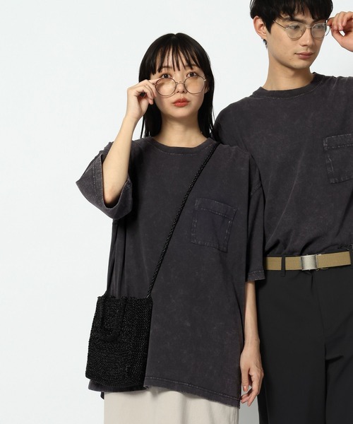 GLOBAL WORK(グローバルワーク)の「フェードカコウTシャツ/半袖TEE/678437(Tシャツ/カットソー・メンズ・ライトグリーン/チャコールグレー/イエロー系その他3・LARGE/MEDIUM/SMALL/X-LARGE)」の8枚目の写真