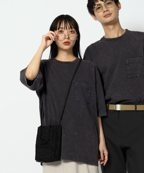 GLOBAL WORK(グローバルワーク)の「フェードカコウTシャツ/半袖TEE/678437(Tシャツ/カットソー・メンズ・ライトグリーン/チャコールグレー/イエロー系その他3・LARGE/MEDIUM/SMALL/X-LARGE)」の9枚目の写真