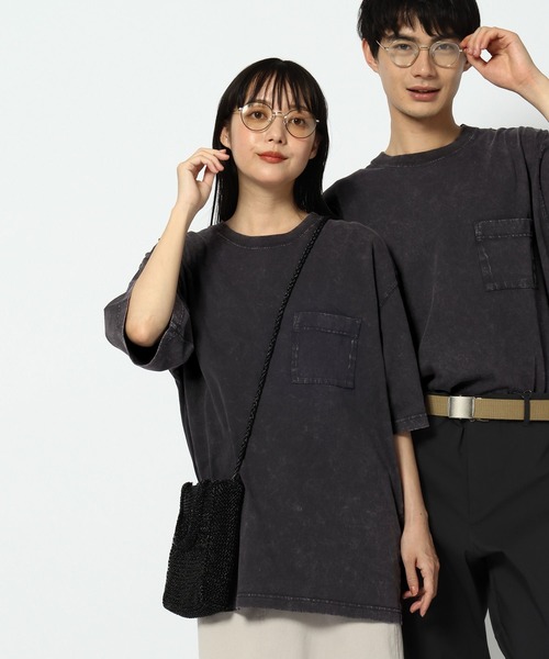 GLOBAL WORK(グローバルワーク)の「フェードカコウTシャツ/半袖TEE/678437(Tシャツ/カットソー・メンズ・ライトグリーン/チャコールグレー/イエロー系その他3・LARGE/MEDIUM/SMALL/X-LARGE)」の10枚目の写真