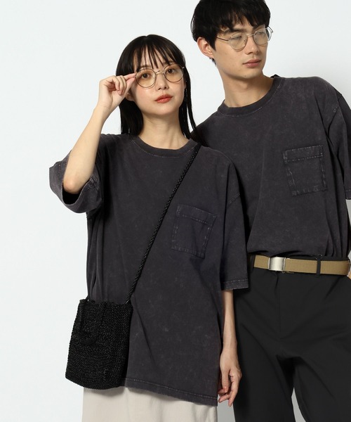 GLOBAL WORK(グローバルワーク)の「フェードカコウTシャツ/半袖TEE/678437(Tシャツ/カットソー・メンズ・ライトグリーン/チャコールグレー/イエロー系その他3・LARGE/MEDIUM/SMALL/X-LARGE)」の11枚目の写真