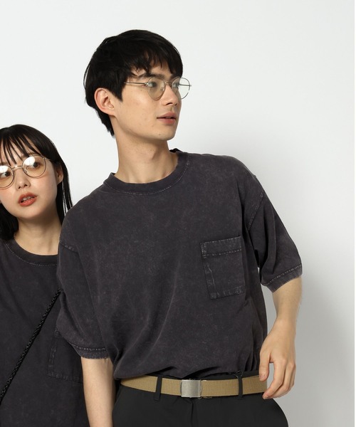 GLOBAL WORK(グローバルワーク)の「フェードカコウTシャツ/半袖TEE/678437(Tシャツ/カットソー・メンズ・ライトグリーン/チャコールグレー/イエロー系その他3・LARGE/MEDIUM/SMALL/X-LARGE)」の14枚目の写真