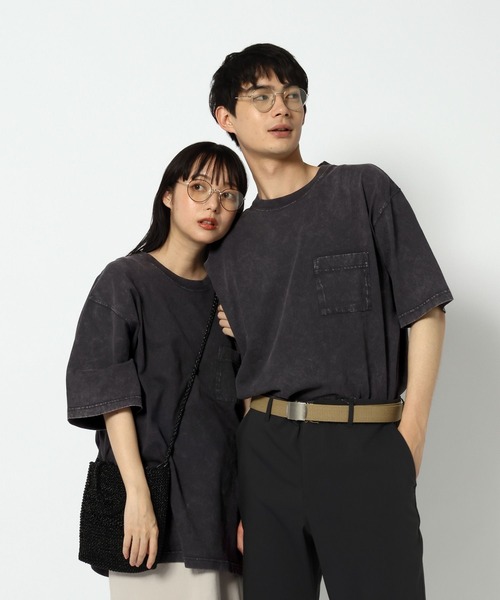 GLOBAL WORK(グローバルワーク)の「フェードカコウTシャツ/半袖TEE/678437(Tシャツ/カットソー・メンズ・ライトグリーン/チャコールグレー/イエロー系その他3・LARGE/MEDIUM/SMALL/X-LARGE)」の19枚目の写真